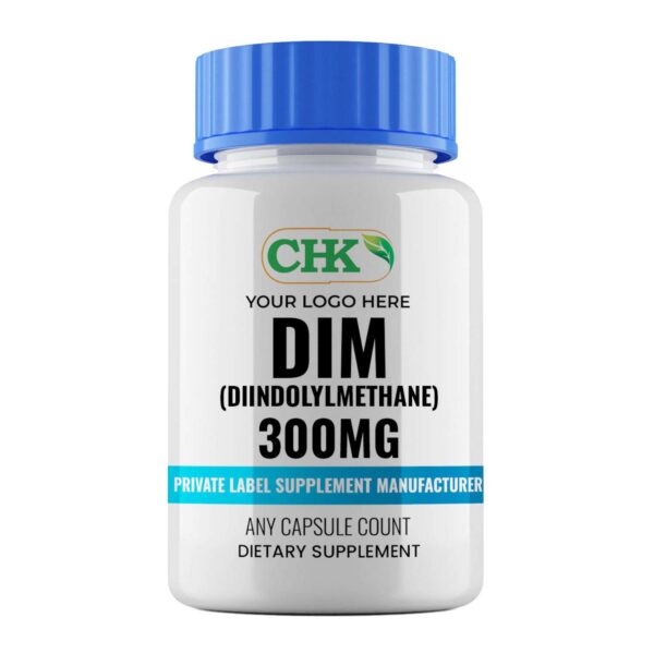 Private Label DIM (Diindolylmethane) 300mg Capsules Manufacturer