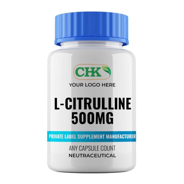 Private Label Citrulline Malate Capsules Manufacturer