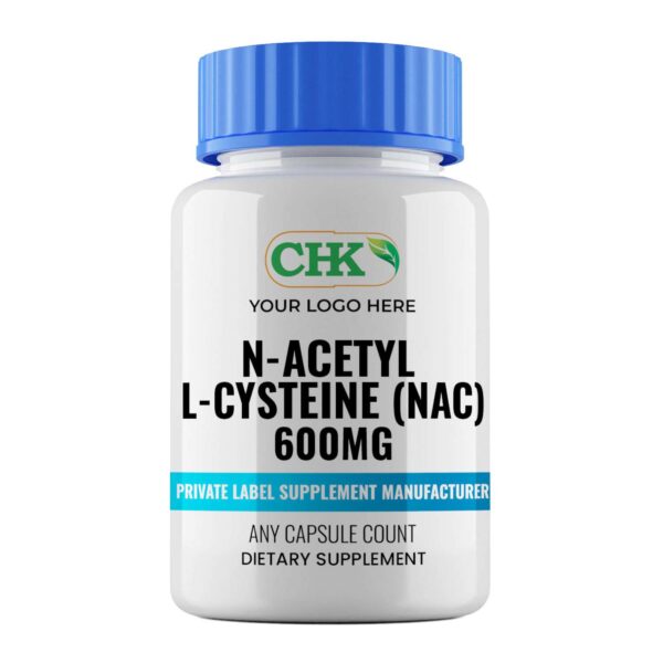 Private Label N-Acetyl L-Cysteine (NAC) 600mg Capsules Manufacturer