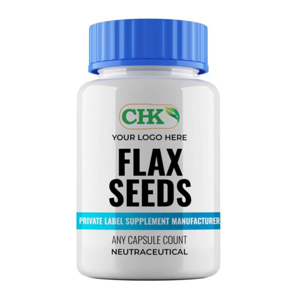 Private Label Flax Seeds Capsules Manufacturer