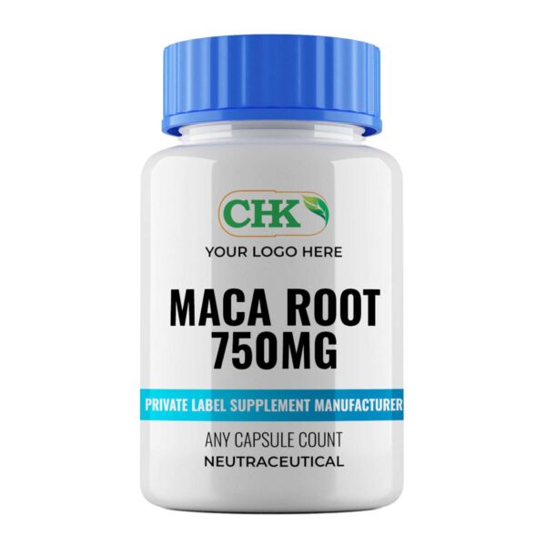 Private Label Maca Root 750mg Capsules Manufacturer