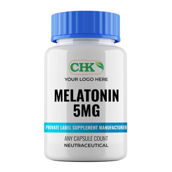 Private Label Melatonin 5mg Capsules Manufacturer