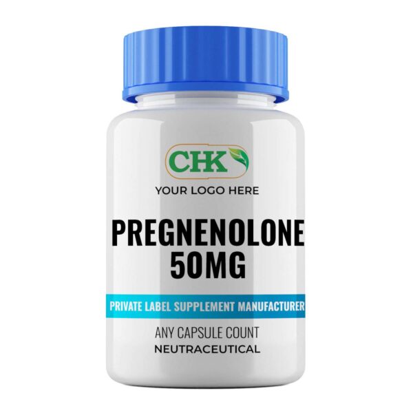 Private Label Pregnenolone 50mg Capsules Manufacturer