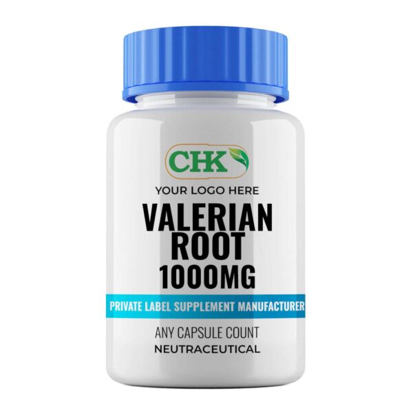 Private Label Valerian Root Capsules 1000mg Capsules Manufacturer